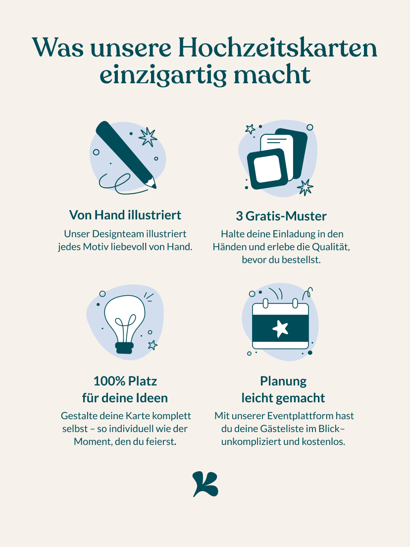 Hochzeitseinladung Paper Love